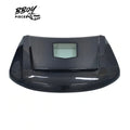 BBOY Pieces — Jeep Grand Cherokee Redeye Style Carbon Fiber Hood with Glass Cutout (Pickup Only)