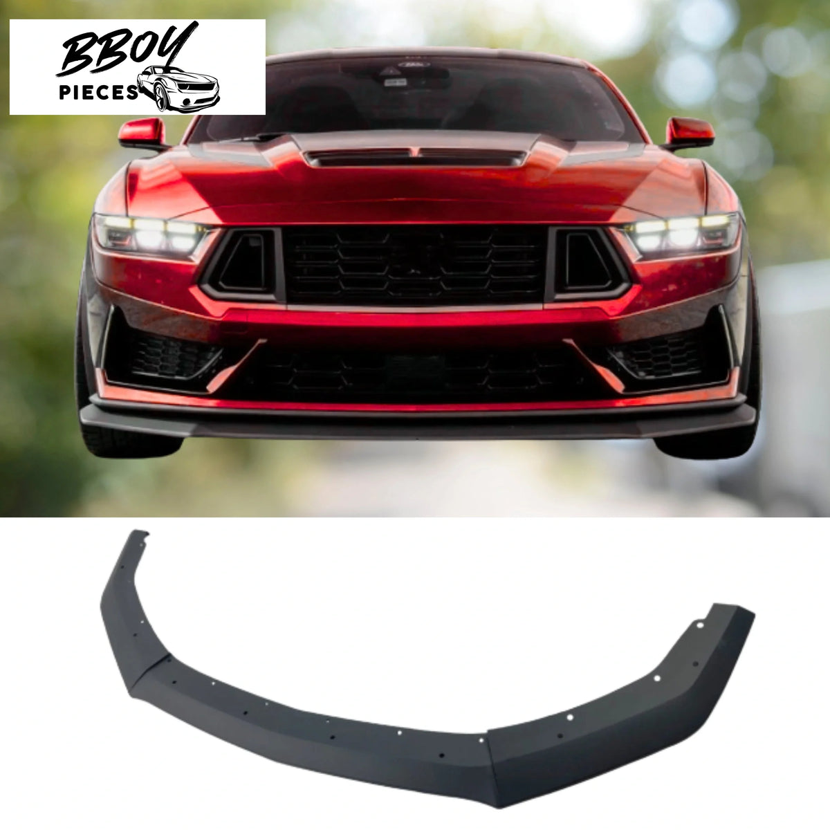 BBOY Pieces — Mustang Front Lip 2024-25