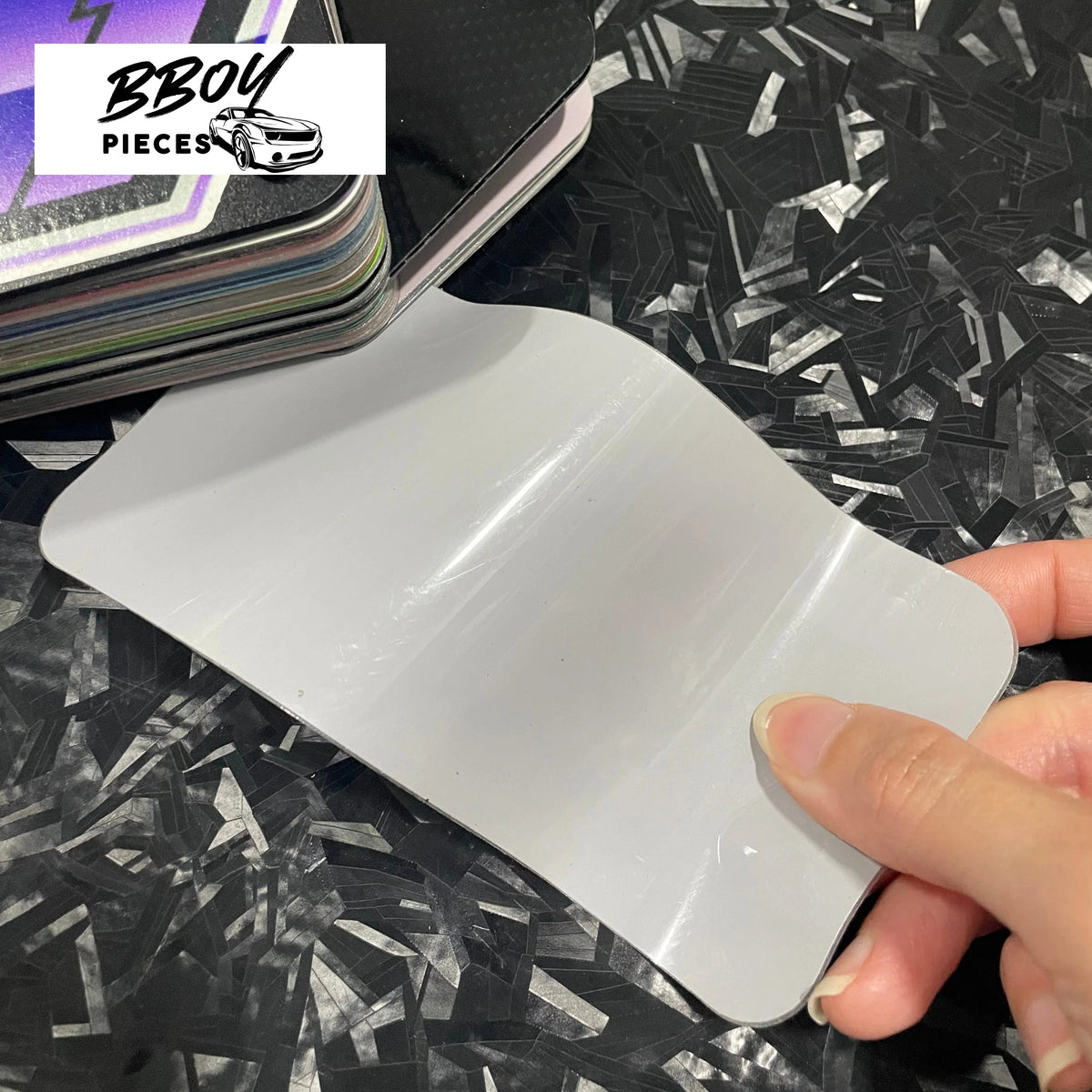 Super Gloss Audi Nardo Gray - BBOY Pieces Vinyl Wrap Material (Price does NOT include installation.)