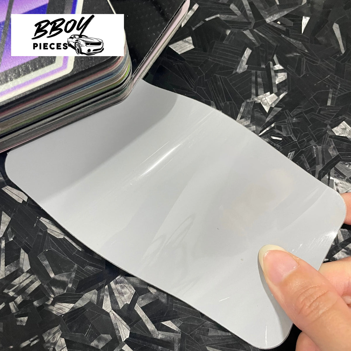 Super Gloss BMW Brooklyn Gray - BBOY Pieces Vinyl Wrap Material (Price does NOT include installation.)