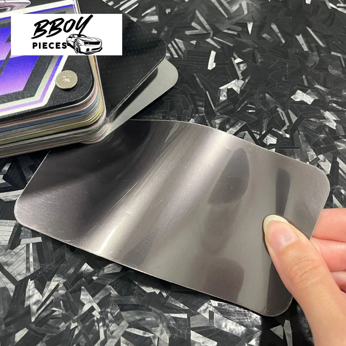 Super Gloss Liquid Tungsten Gray - BBOY Pieces Vinyl Wrap Material (Price does NOT include installation.)