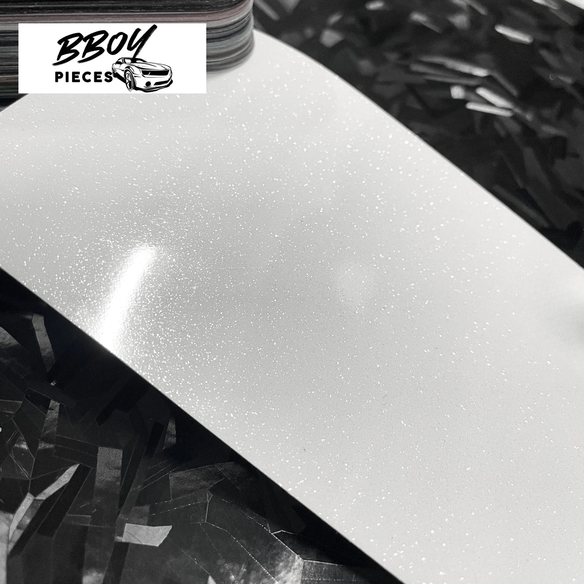 Super Gloss Pearl White - BBOY Pieces Vinyl Wrap Material (Price does NOT include installation.)