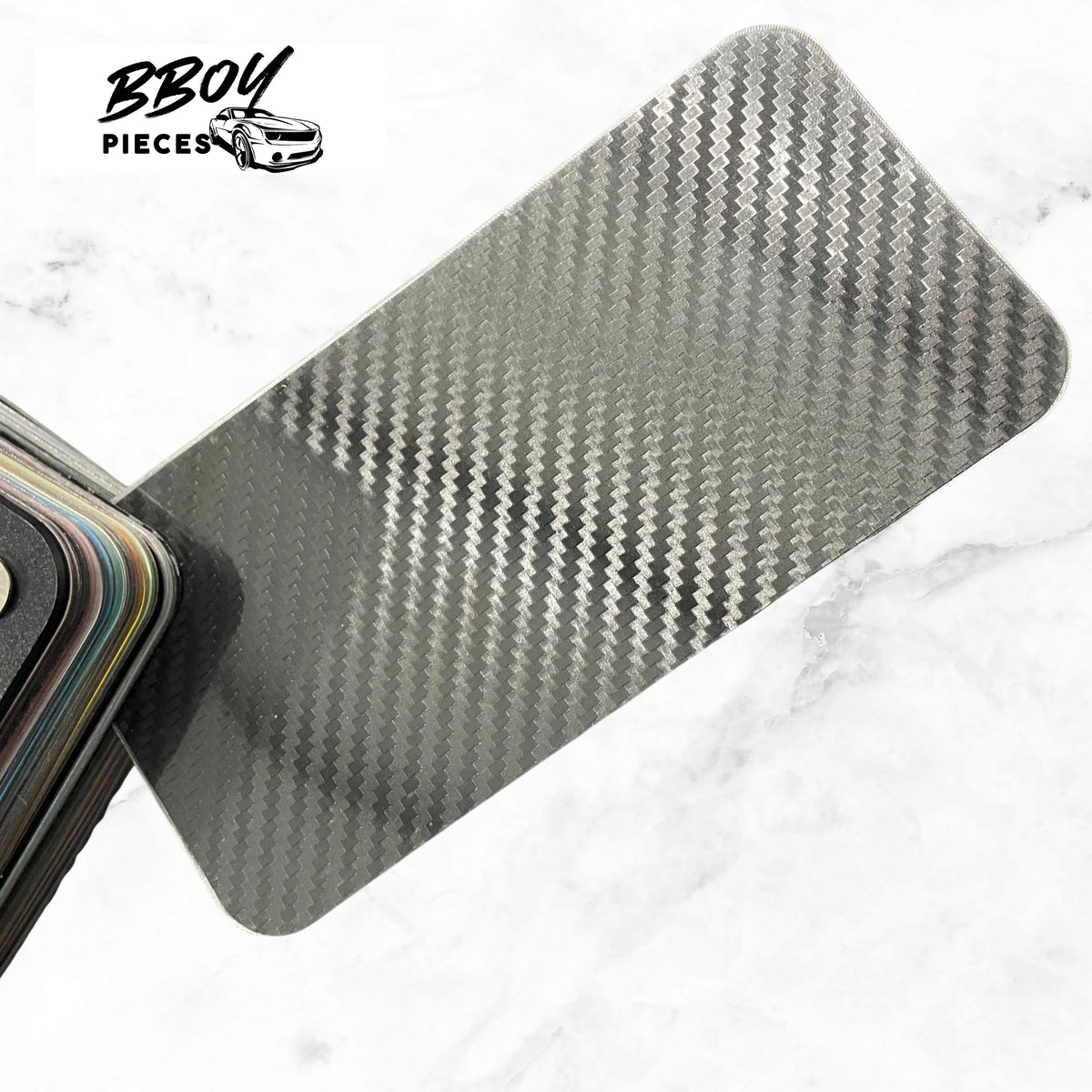 5D Carbon Fiber Black - BBOY Pieces Vinyl Wrap Material (Price does NOT include installation.)