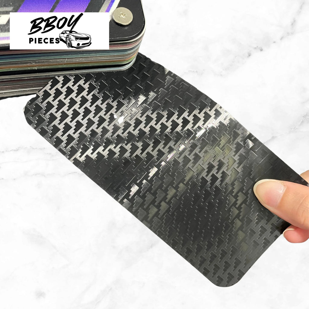 Aircraft Carbon Fiber Pattern - BBOY Pieces Vinyl Wrap Material (Price does NOT include installation.)