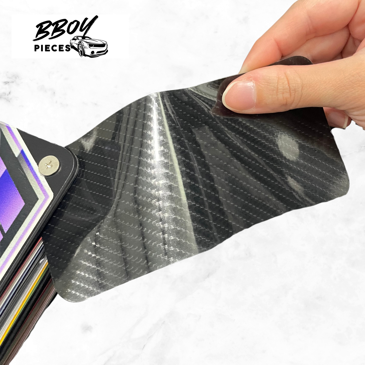 6D Carbon Fiber Black - BBOY Pieces Vinyl Wrap Material (Price does NOT include installation.) — BBOY Pieces
