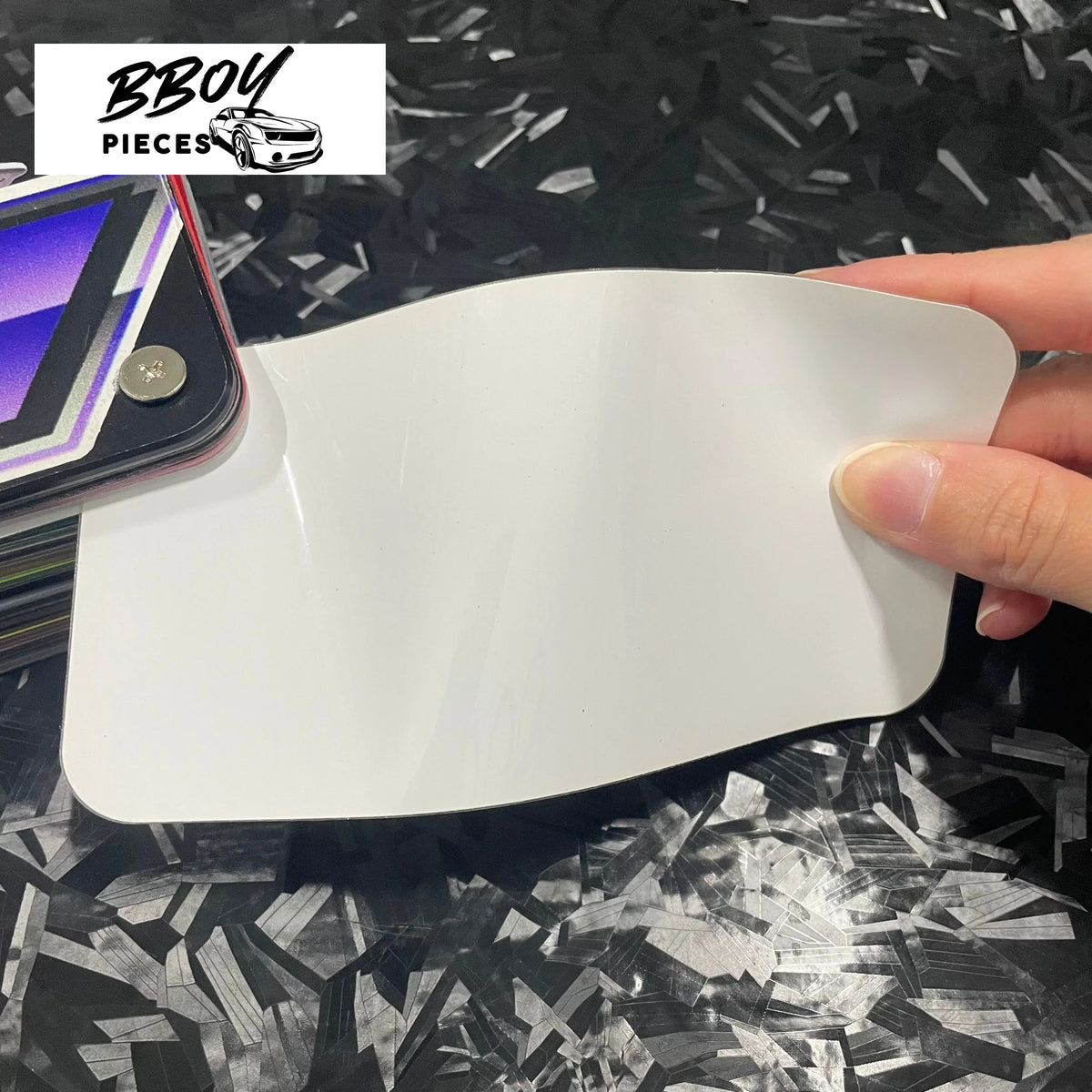 Super Gloss Pure White - BBOY Pieces Vinyl Wrap Material (Price does NOT include installation.)