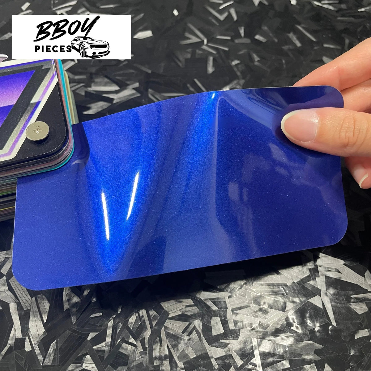 Super Gloss Blueberry Metallic - BBOY Pieces Vinyl Wrap Material (Price does NOT include installation.)