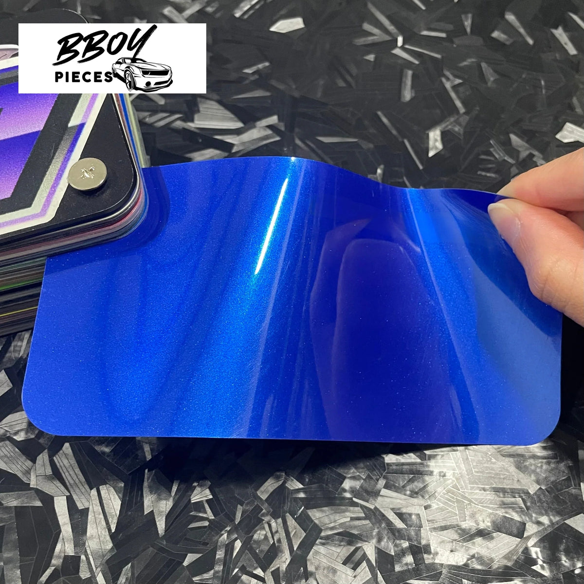 Super Gloss AMG GT Sapphire Blue Metallic - BBOY Pieces Vinyl Wrap Material (Price does NOT include installation.)