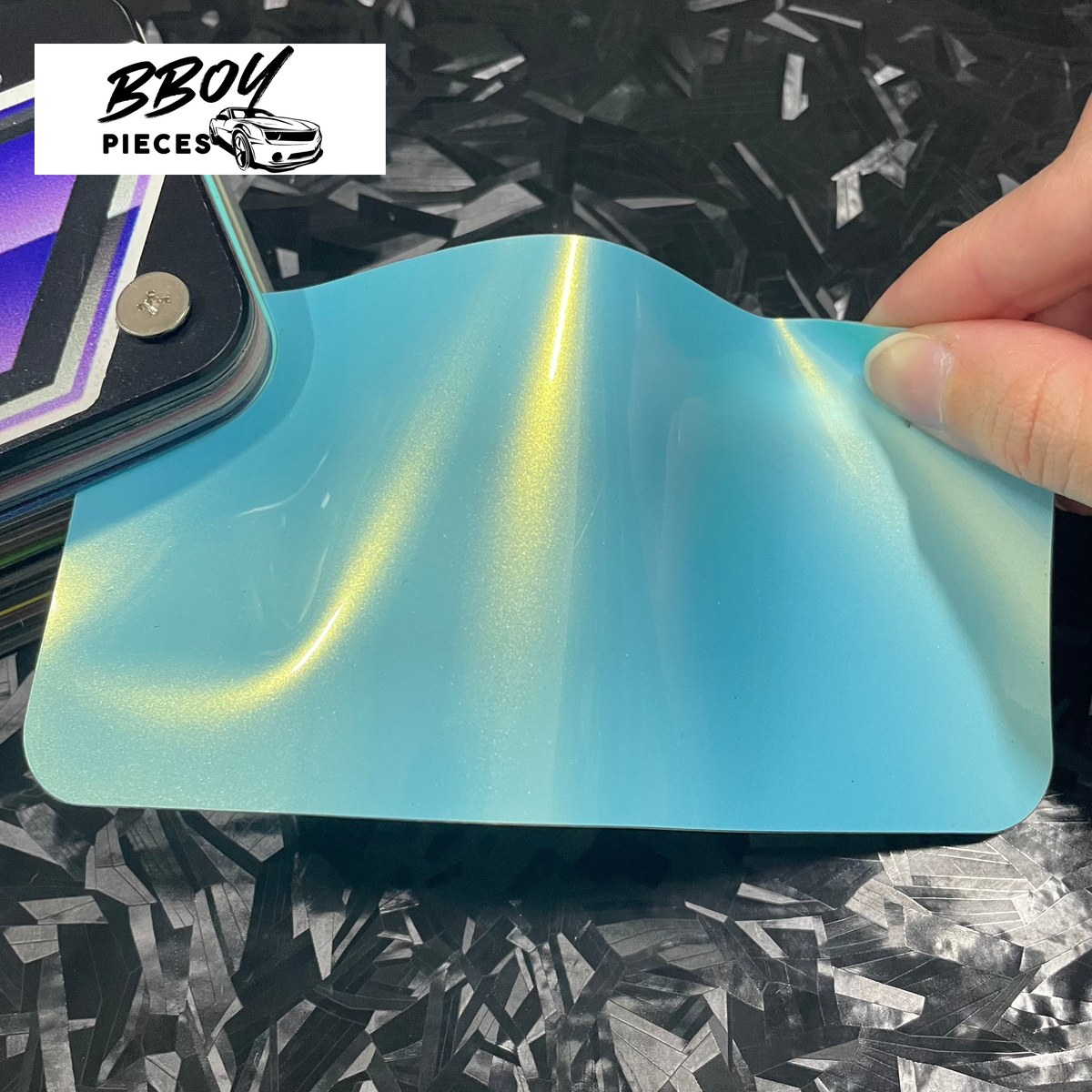 Super Gloss Coral Blue - BBOY Pieces Vinyl Wrap Material (Price does NOT include installation.) — BBOY Pieces