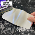 Super Gloss White Blue - BBOY Pieces Vinyl Wrap Material (Price does NOT include installation.)