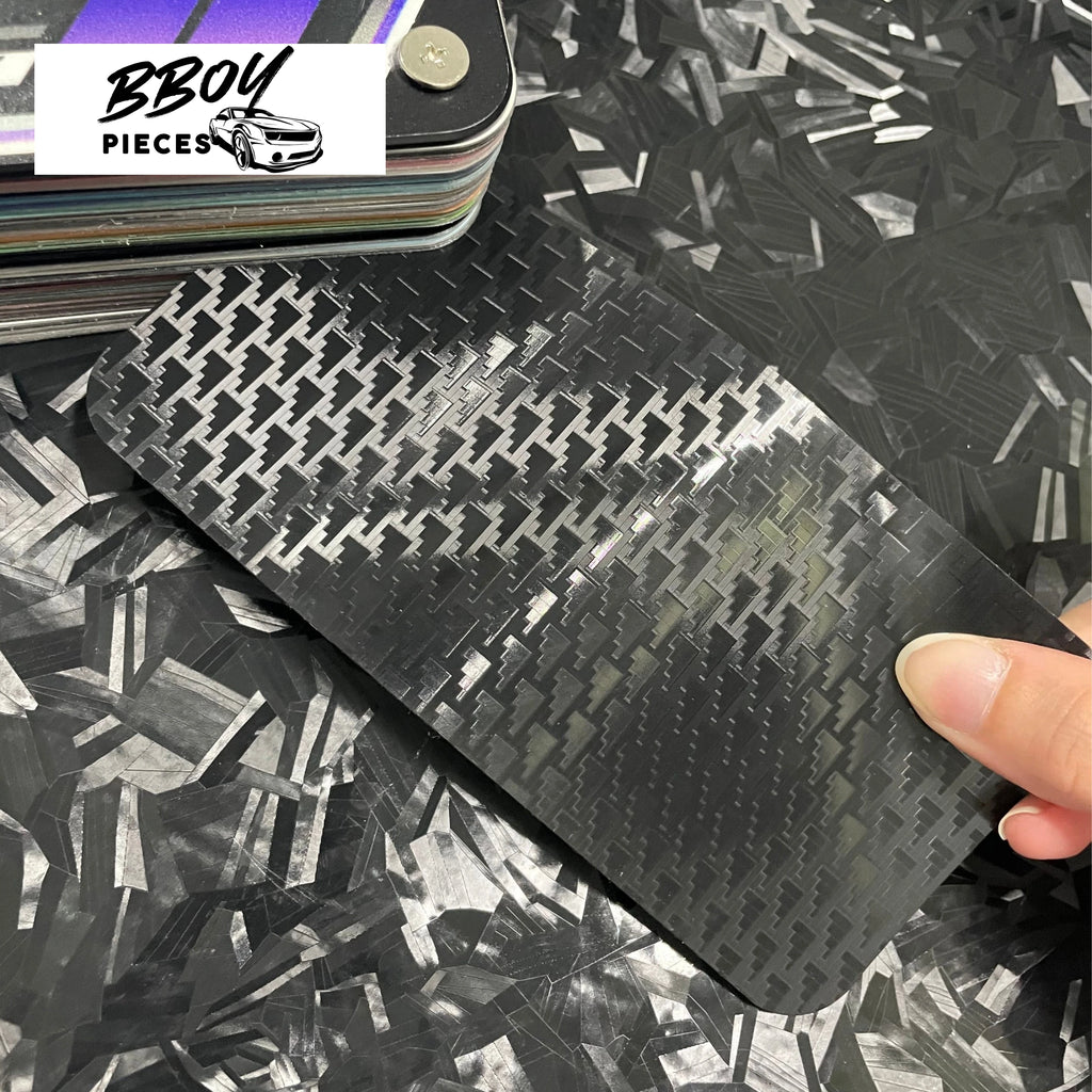 Aircraft Carbon Fiber Pattern - BBOY Pieces Vinyl Wrap Material (Price does NOT include installation.)