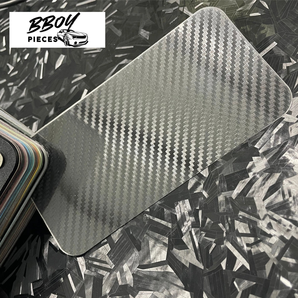 5D Carbon Fiber Black - BBOY Pieces Vinyl Wrap Material (Price does NOT include installation.)
