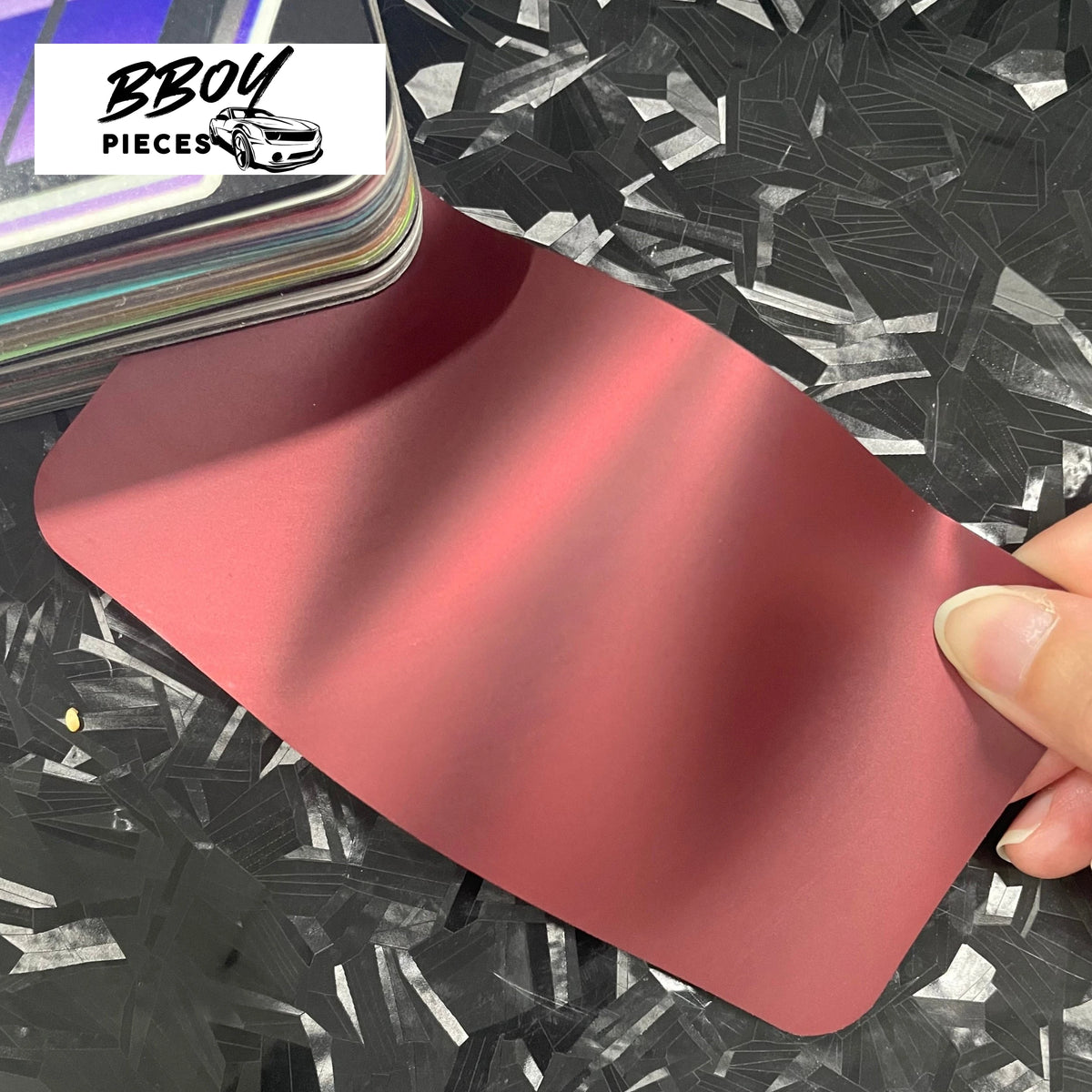 Ultra Matte Chrome Romani Red - BBOY Pieces Vinyl Wrap Material (Price does NOT include installation.)