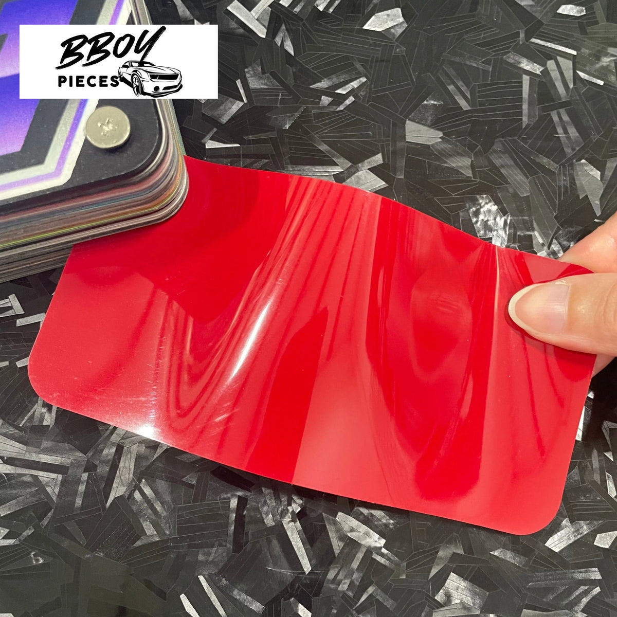 Super Gloss Carmine Red - BBOY Pieces Vinyl Wrap Material (Price does NOT include installation.)