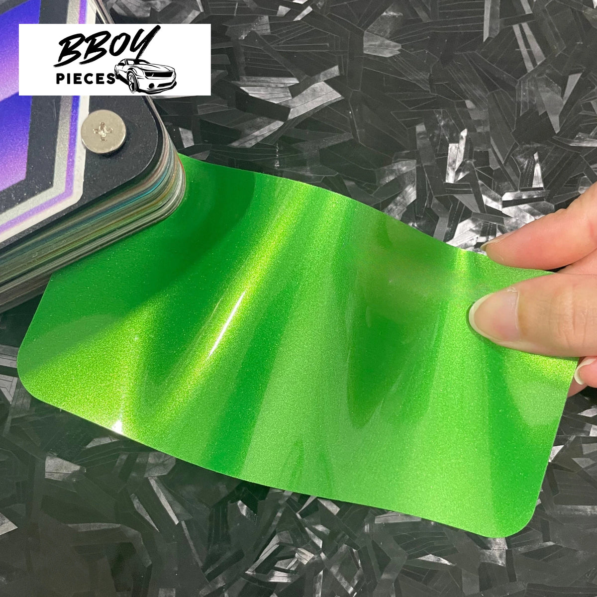 Super Gloss AMG GT Green Hell Magno - BBOY Pieces Vinyl Wrap Material (Price does NOT include installation.)