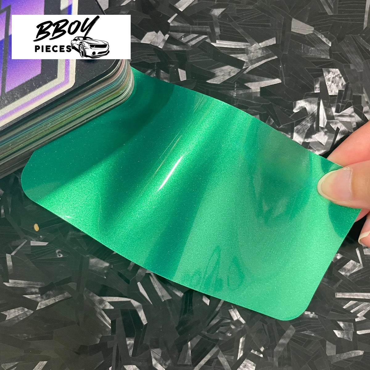 Super Gloss BMW Isle of Man Green - BBOY Pieces Vinyl Wrap Material (Price does NOT include installation.)