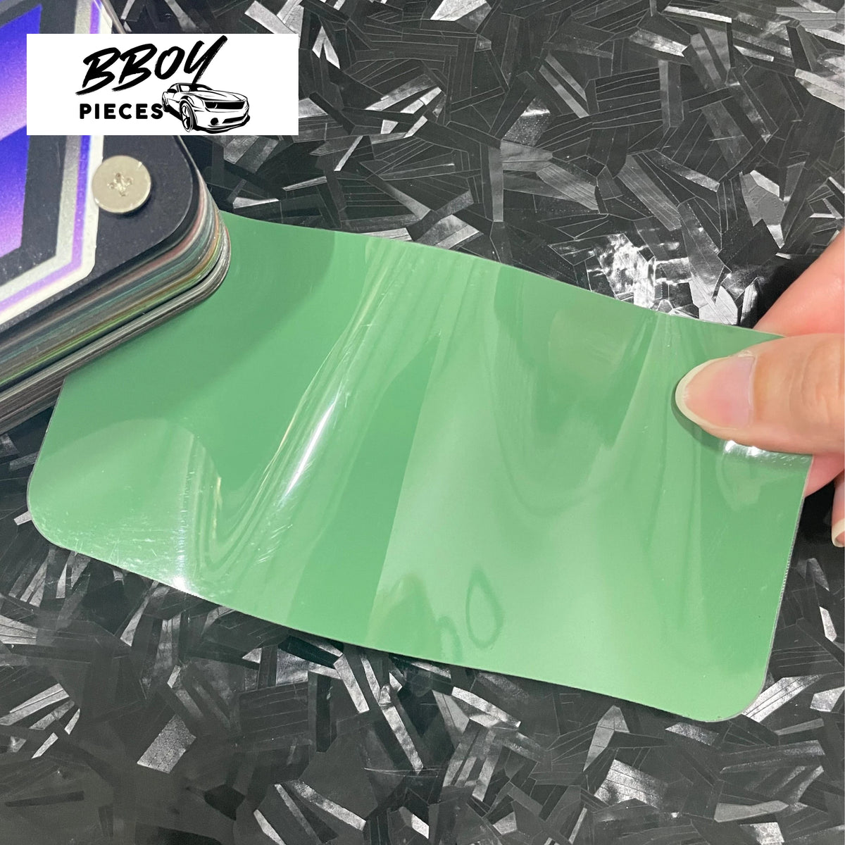 Onium Green - BBOY Pieces Vinyl Wrap Material (Price does NOT include installation.)