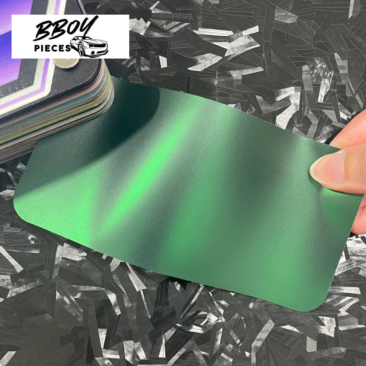 Chrome Venom Green - BBOY Pieces Vinyl Wrap Material (Price does NOT include installation.)