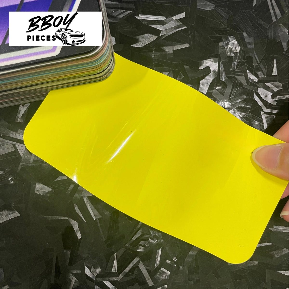Super Gloss Lemon Yellow - BBOY Pieces Vinyl Wrap Material (Price does NOT include installation.)