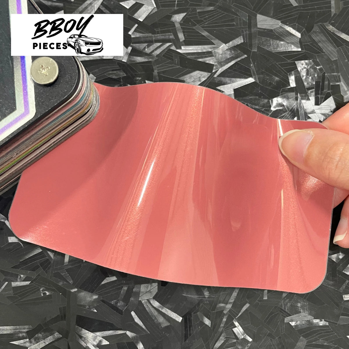 Super Gloss Ume Pink Metallic - BBOY Pieces Vinyl Wrap Material (Price does NOT include installation.)