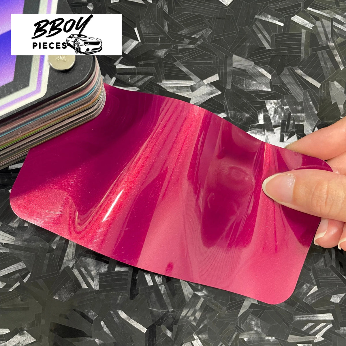 Super Gloss Wildberry Juice Metallic - BBOY Pieces Vinyl Wrap Material (Price does NOT include installation.)