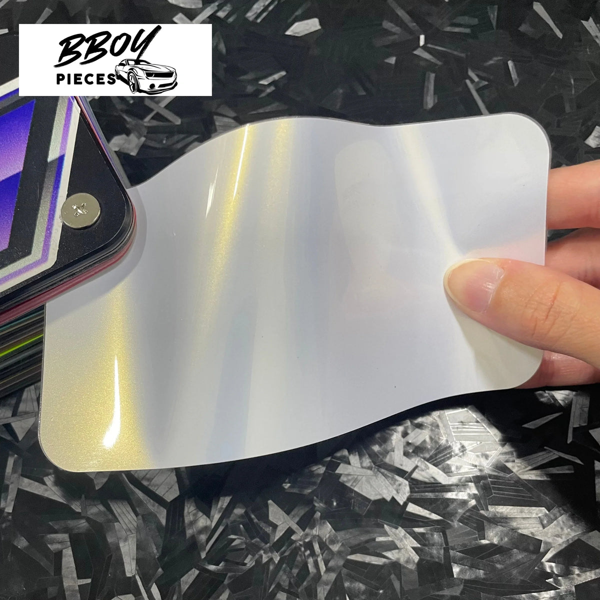 Super Gloss White Gold - BBOY Pieces Vinyl Wrap Material (Price does NOT include installation.)