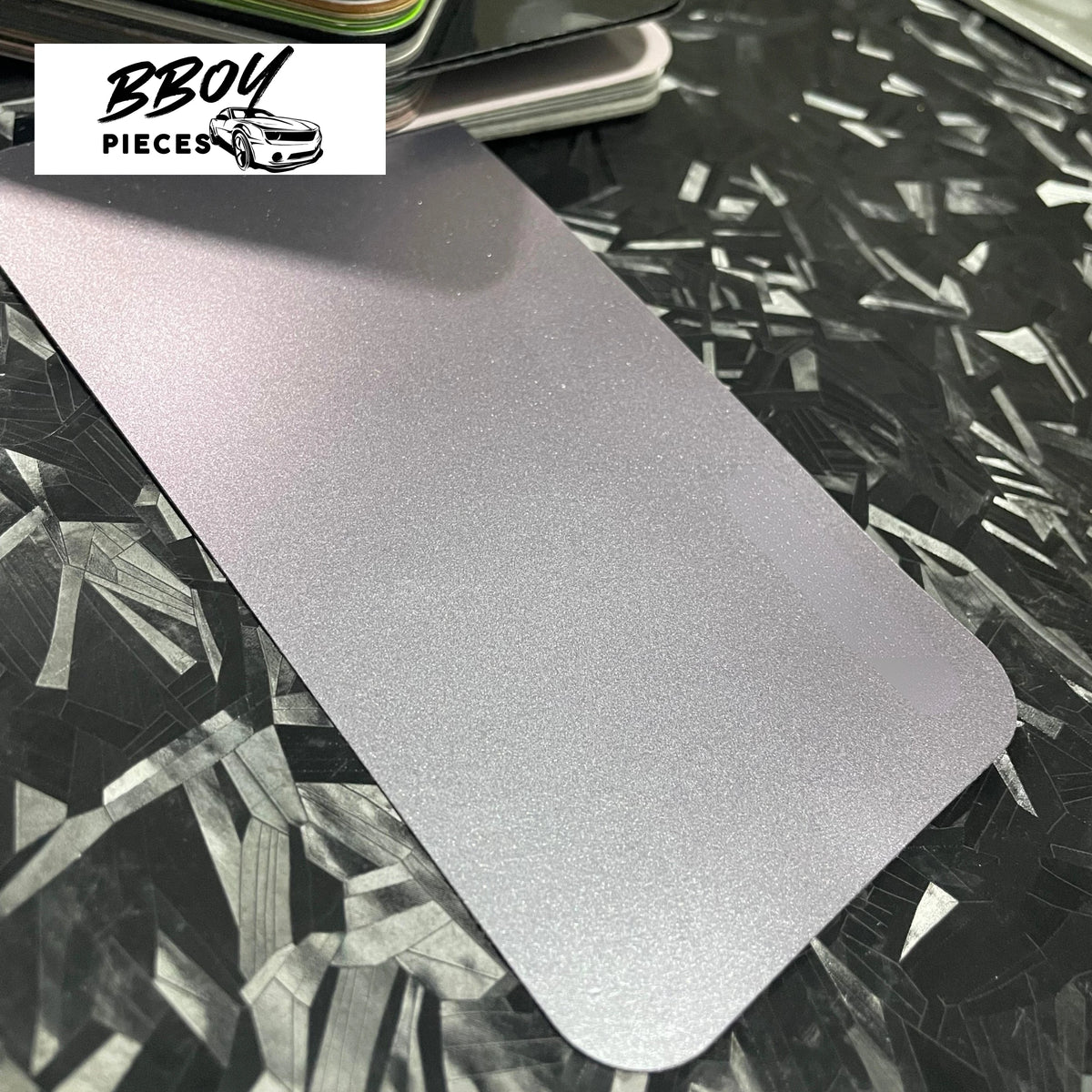Matte Gray Purple - BBOY Pieces Vinyl Wrap Material (Price does NOT include installation.)