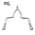 BBOY Pieces — AWE Track Edition Cat-Back Exhaust with Chrome Silver Tips (15-23 6.2L Hellcat Charger)