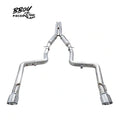 BBOY Pieces — AWE Track Edition Cat-Back Exhaust with Chrome Silver Tips (15-23 6.4L HEMI Charger)