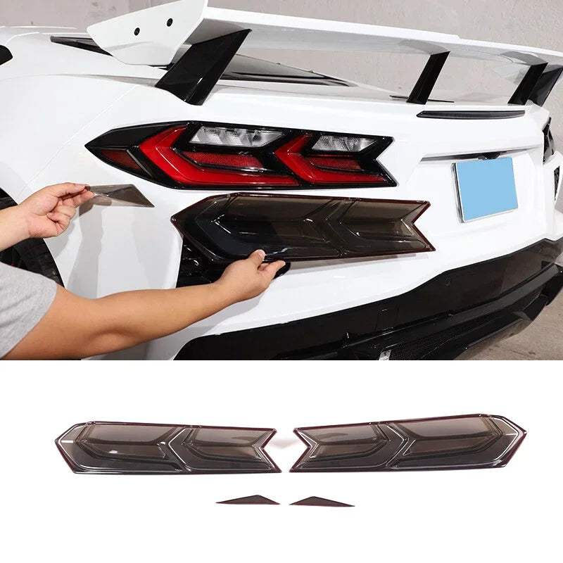 Corvette C8 Tinted Tail Covers