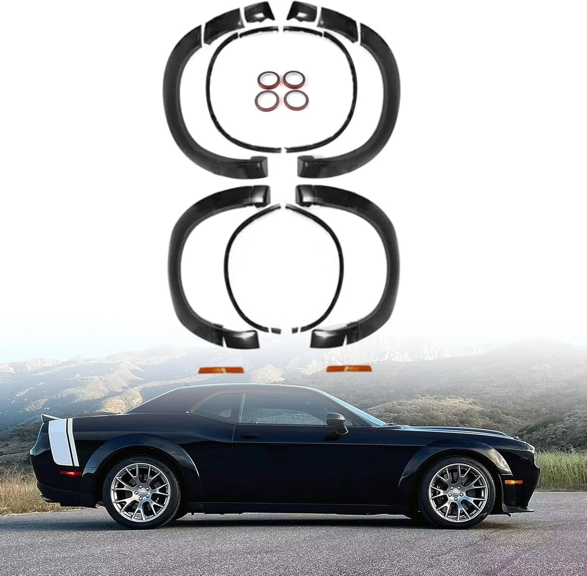 Challenger widebody kit flares only