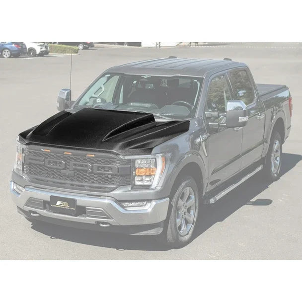 Ford F150 Carbon Fiber 4" Cowl Hood for Enhanced Vehicle Styling *Pre order ETA Jan 2027*