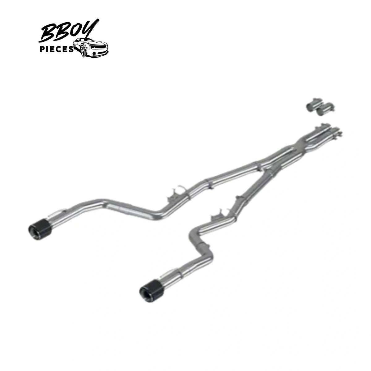 BBOY Pieces — MBRP Armor Pro Cat-Back Exhaust with Carbon Fiber Tips (15-23 6.4 L HEMI Charger w/ MDS Valves)