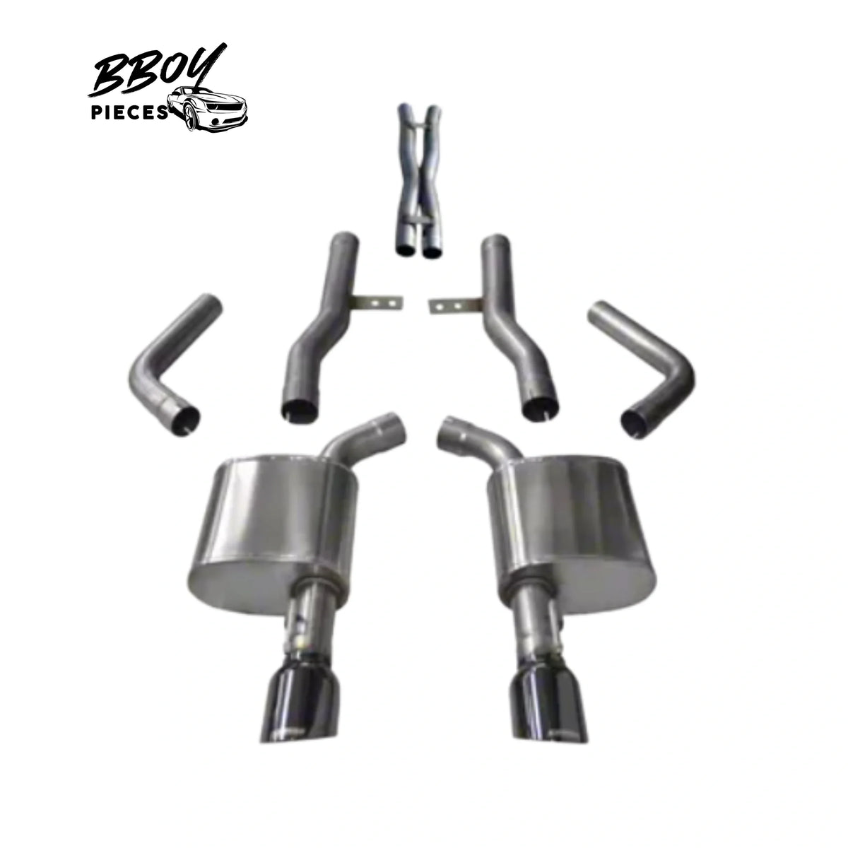 BBOY Pieces — * Corsa Performance Xtreme Cat-Back Exhaust with Black Tips (17-23 5.7L HEMI Charger w/ MDS Valves)