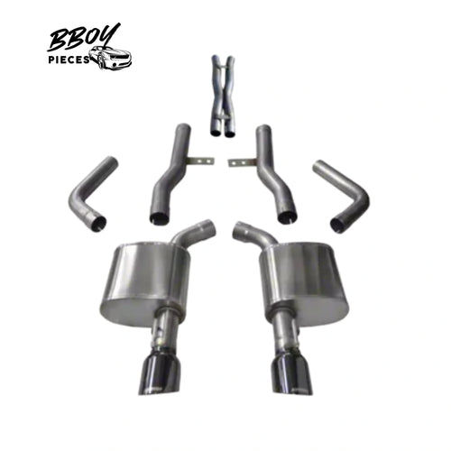 BBOY Pieces — * Corsa Performance Xtreme Cat-Back Exhaust with Black Tips (17-23 5.7L HEMI Charger w/ MDS Valves)