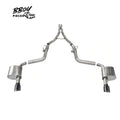 BBOY Pieces — Corsa Performance Xtreme Valved Cat-Back Exhaust with Black Tips (15-23 6.4L HEMI Charger w/ MDS Valves)
