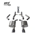 BBOY Pieces — Corsa Performance Xtreme Cat-Back Exhaust with Black Tips (17-23 5.7L HEMI Charger w/ MDS Valves)