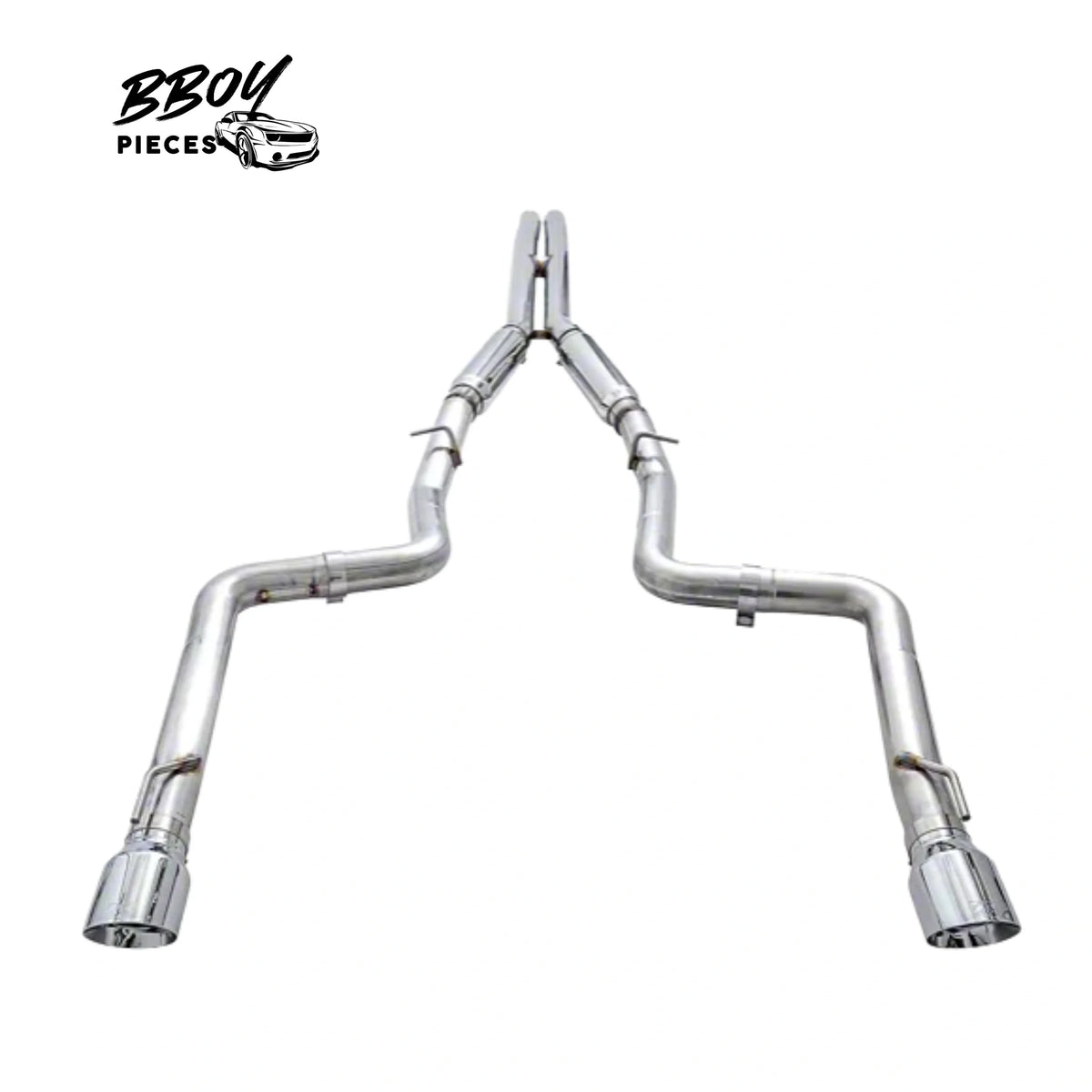 BBOY Pieces — AWE Track Edition Cat-Back Exhaust with Chrome Silver Tips 17-23 5.7L HEMI Charger