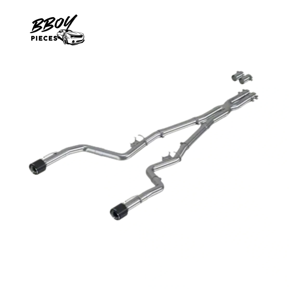 BBOY Pieces — MBRP Armor Pro Cat-Back Exhaust with Carbon Fiber Tips (15-23 6.2L HEMI Charger w/ MDS Valves)
