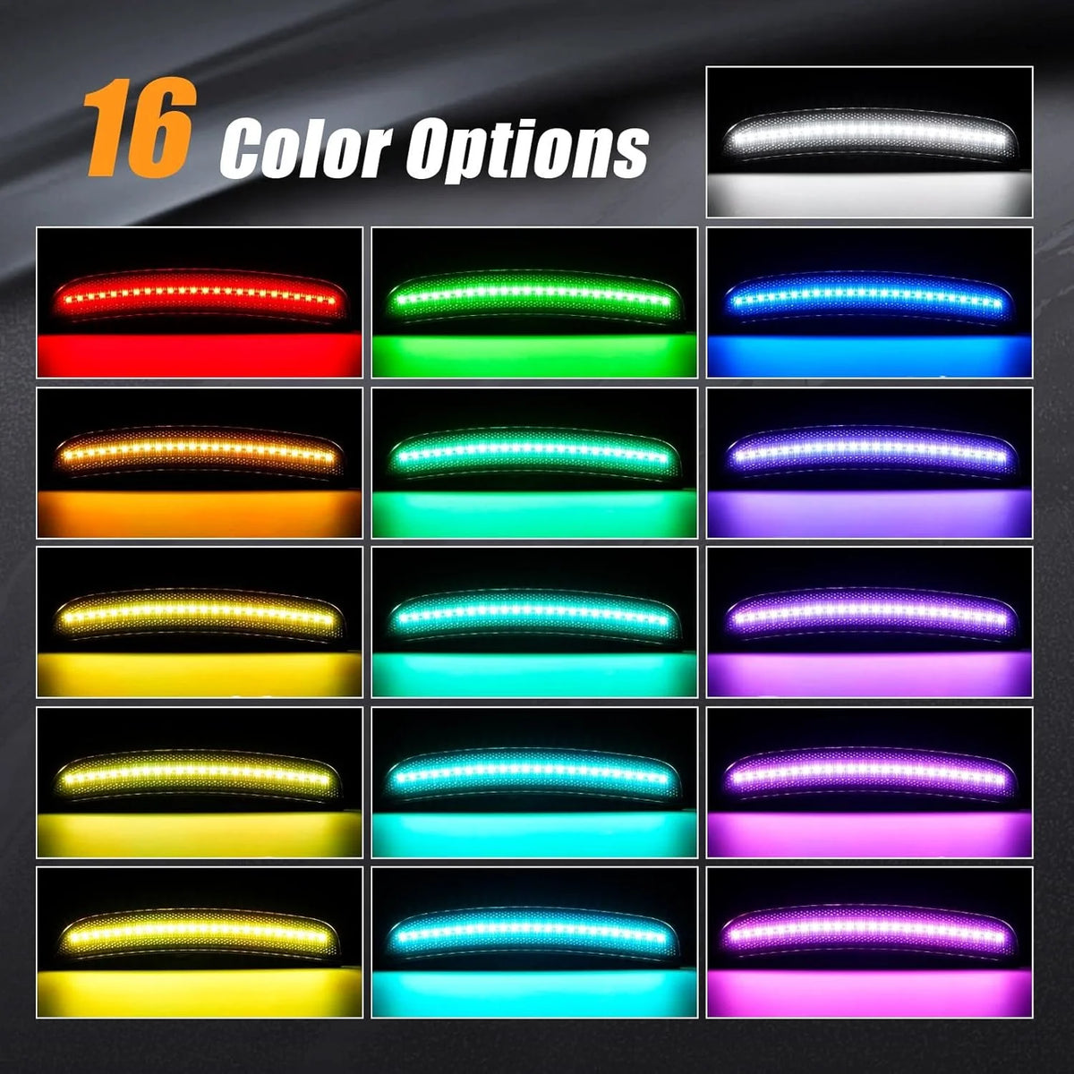 RGBW LED Color Change Lights for 2015-2023 Dodge Charger