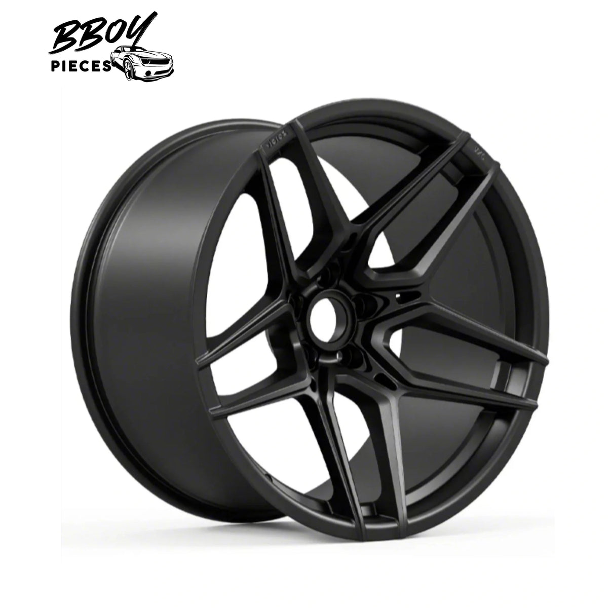 BBOY Pieces — Star VXC Matte Style Wheel Rims (20″x11″, -2.5 Offset, 5×115 Bolt Pattern