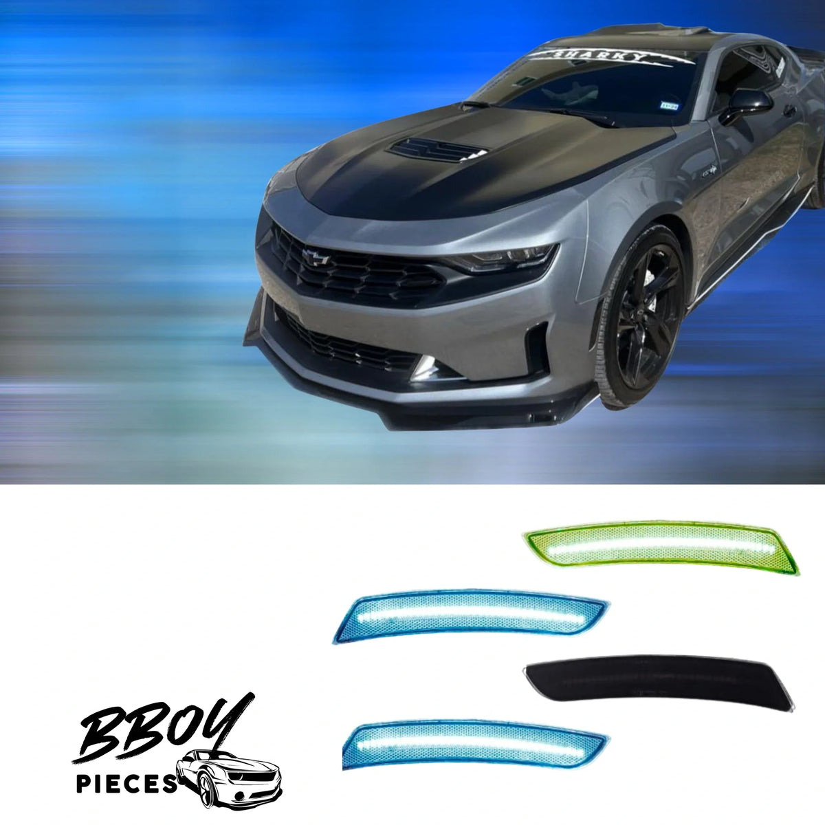 BBOY Pieces — Camaro 2016+ RGB Side Marker Reflectors