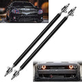 2PCS Carbon Fiber Adjustable Splitter Strut Rods, 15cm Front Lip Strut Rod Bumper Splitter Universal Tie Support Bars (Carbon, 8"-11")
