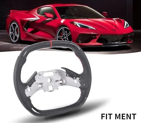 C8 Corvette Carbon Fiber Steering Wheel 2020-2027