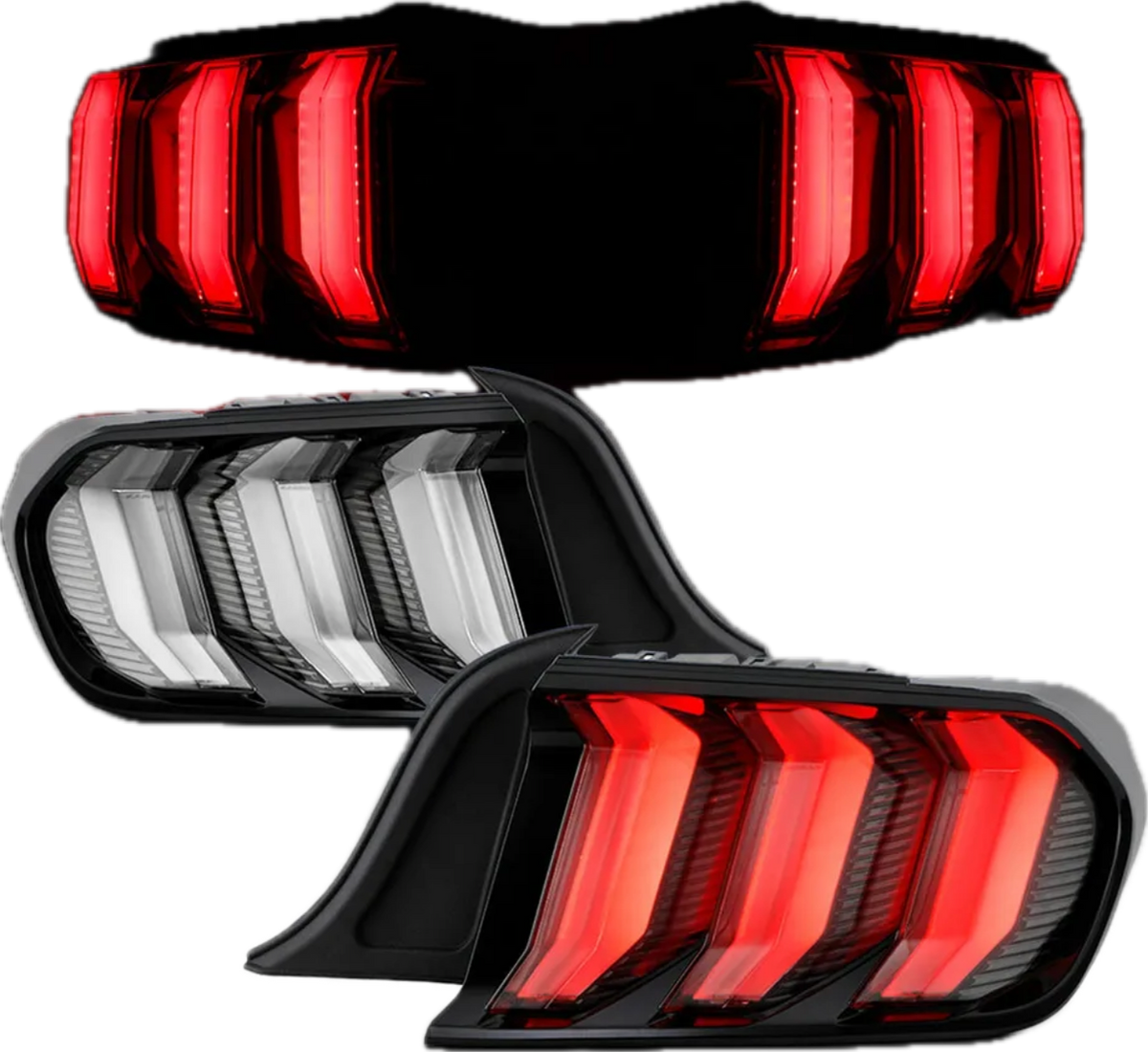 2015-2023 Ford Mustang Euro Clear LED Sequential