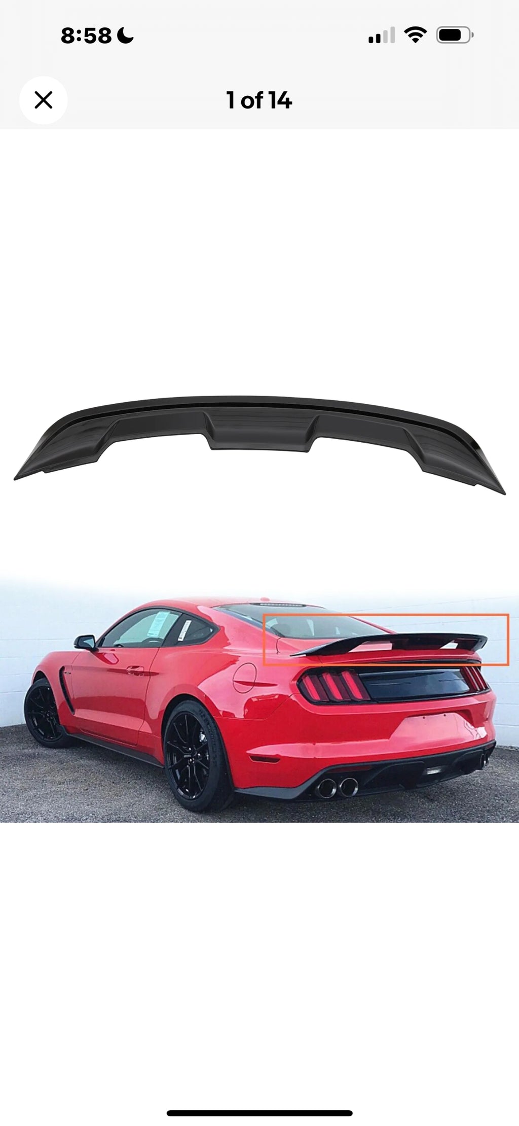 Gt 500 spoiler
