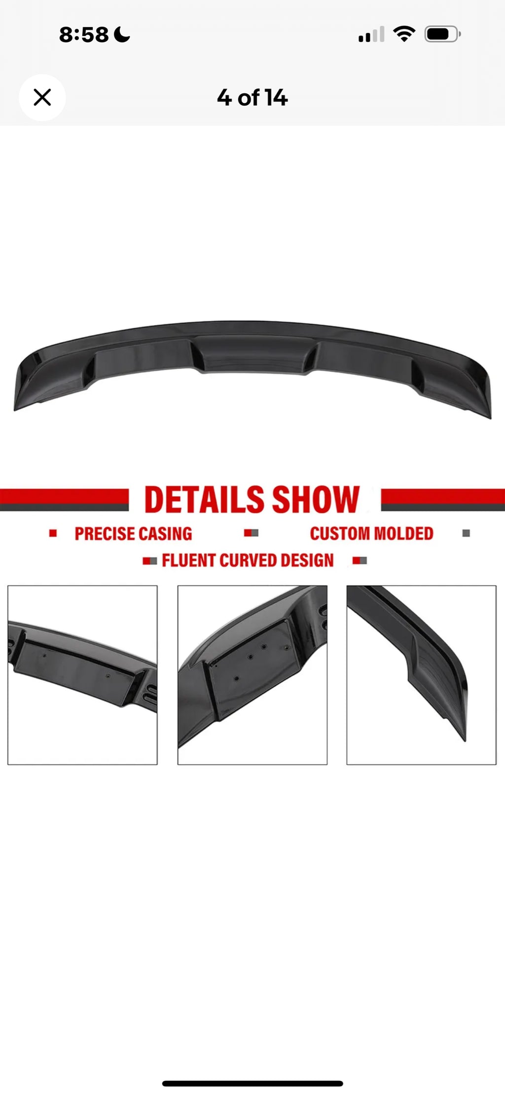 Gt 500 spoiler