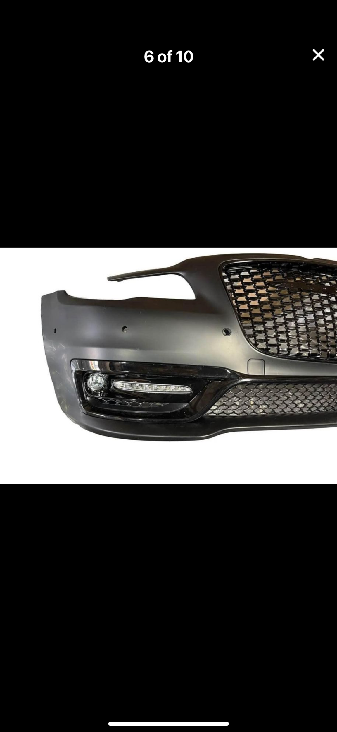 Chrysler 300 front bumper