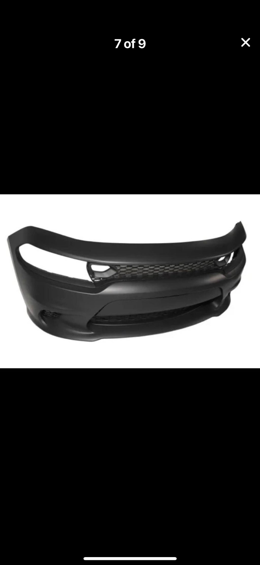 Charger Slimbody (Widebody Style) Front Bumper