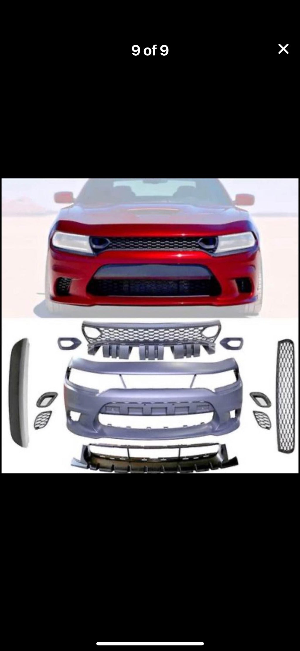 Charger Slimbody (Widebody Style) Front Bumper